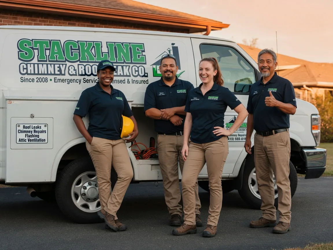 Chimney flashing repair company in Jesup, IA